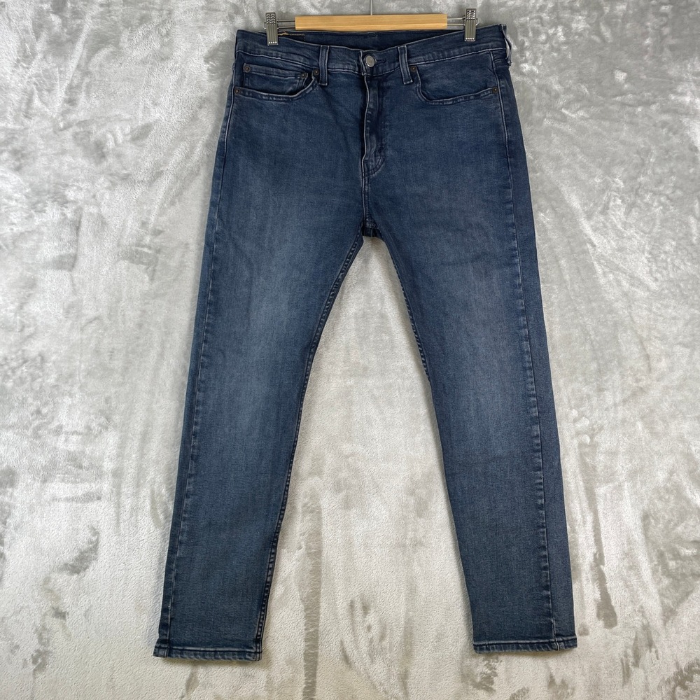 Levi's 510 Skinny Jeans Men 34x30 Blue Denim Stretch Casual Pants
